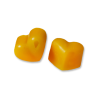 100% Bienenwachs in Herzform